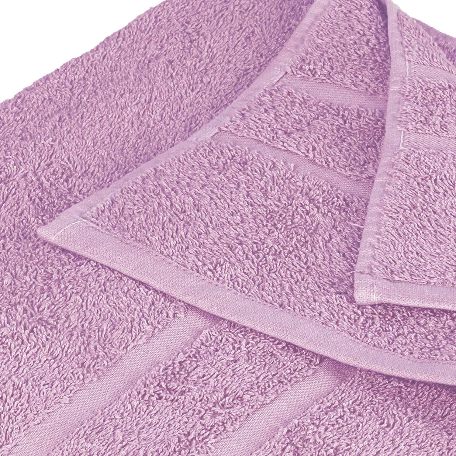 STICKANDSHINE Frottee-Handtücher · Mauve / Lila · 100% Baumwolle · 500 g/m²